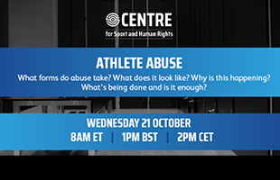 Graphics banner including details of event. 